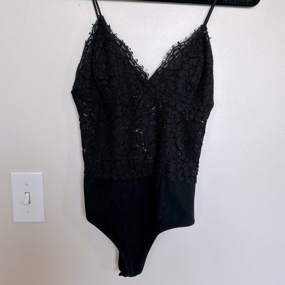 Atmosphere Black Lace Bodysuit